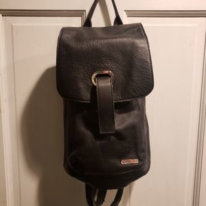Alpine Swiss Leather Backpack